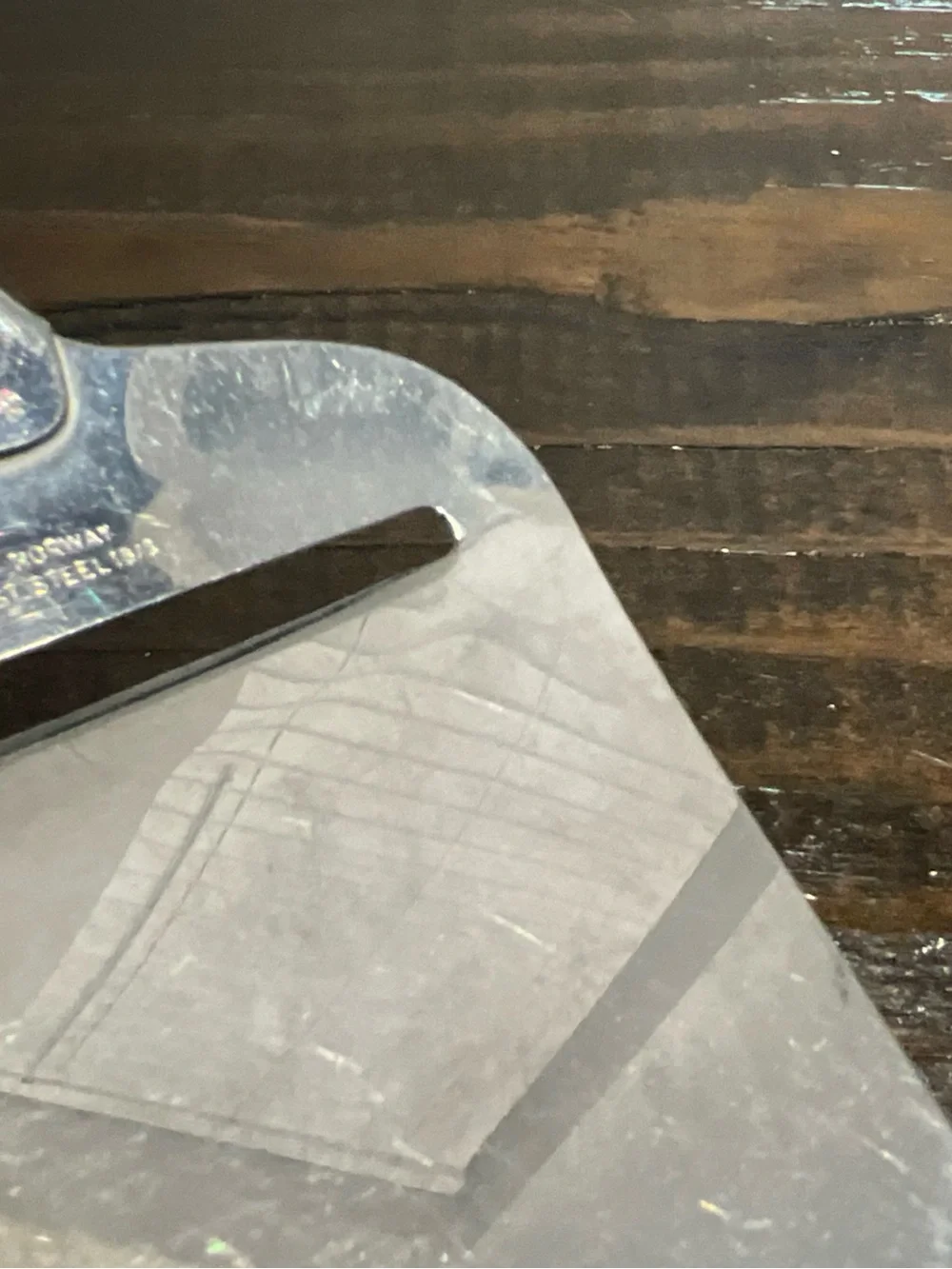 Vintage Cheese Slicer with Wooden Handle from Norway MCM